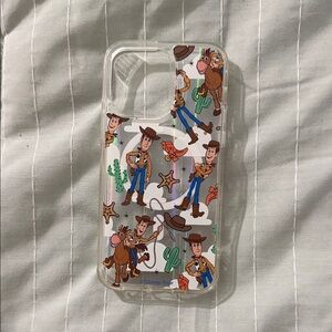 Toy Story Woody Clear iPhone Case - iPhone 14 Pro Max